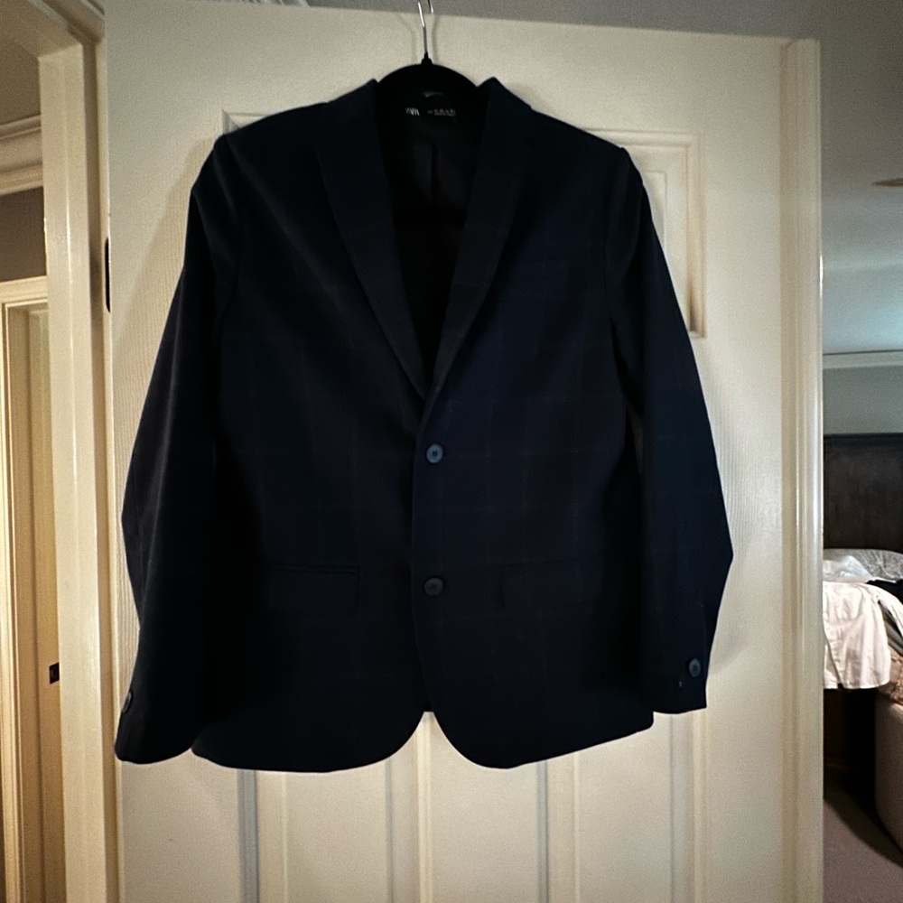 Zara Kids' Classic Navy Blue Blazer. Worn once